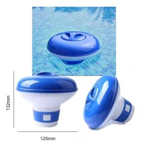 Clorador Dosador Flutuante Margarida Para Piscinas Azul