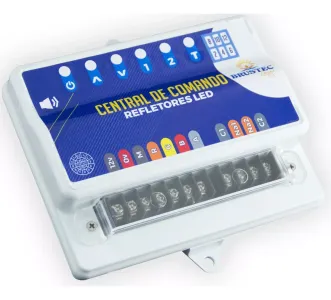 Central de Comando para Refletor Led Piscina Brustec
