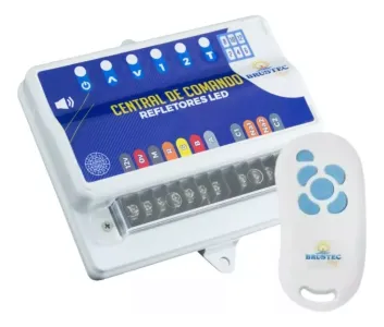 Central de Comando para Refletor Led Piscina Brustec