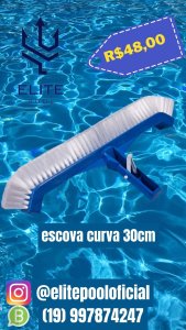Escova curva 30cm